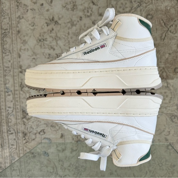 Reebok Club C Geo Mid - Green Detail - Picture 10 of 11